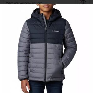 New without tags Boys' Powder Lite™ II Hooded Jacket